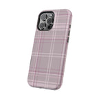 The Plaid Edit Mauve Phone Case