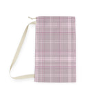 The Plaid Edit Mauve Laundry Bag