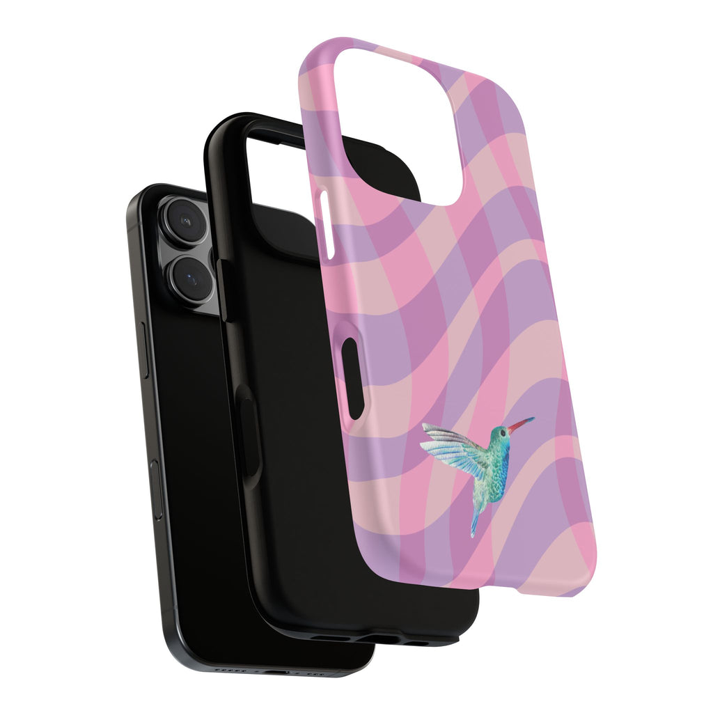 Serenity Waves Hummingbird Phone Case