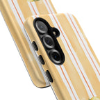 Lemon Orchard Stripes Phone Case
