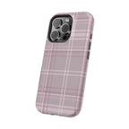 The Plaid Edit Mauve Phone Case