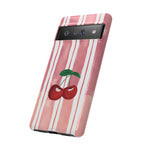 Cherry Orchard Stripes Phone Case