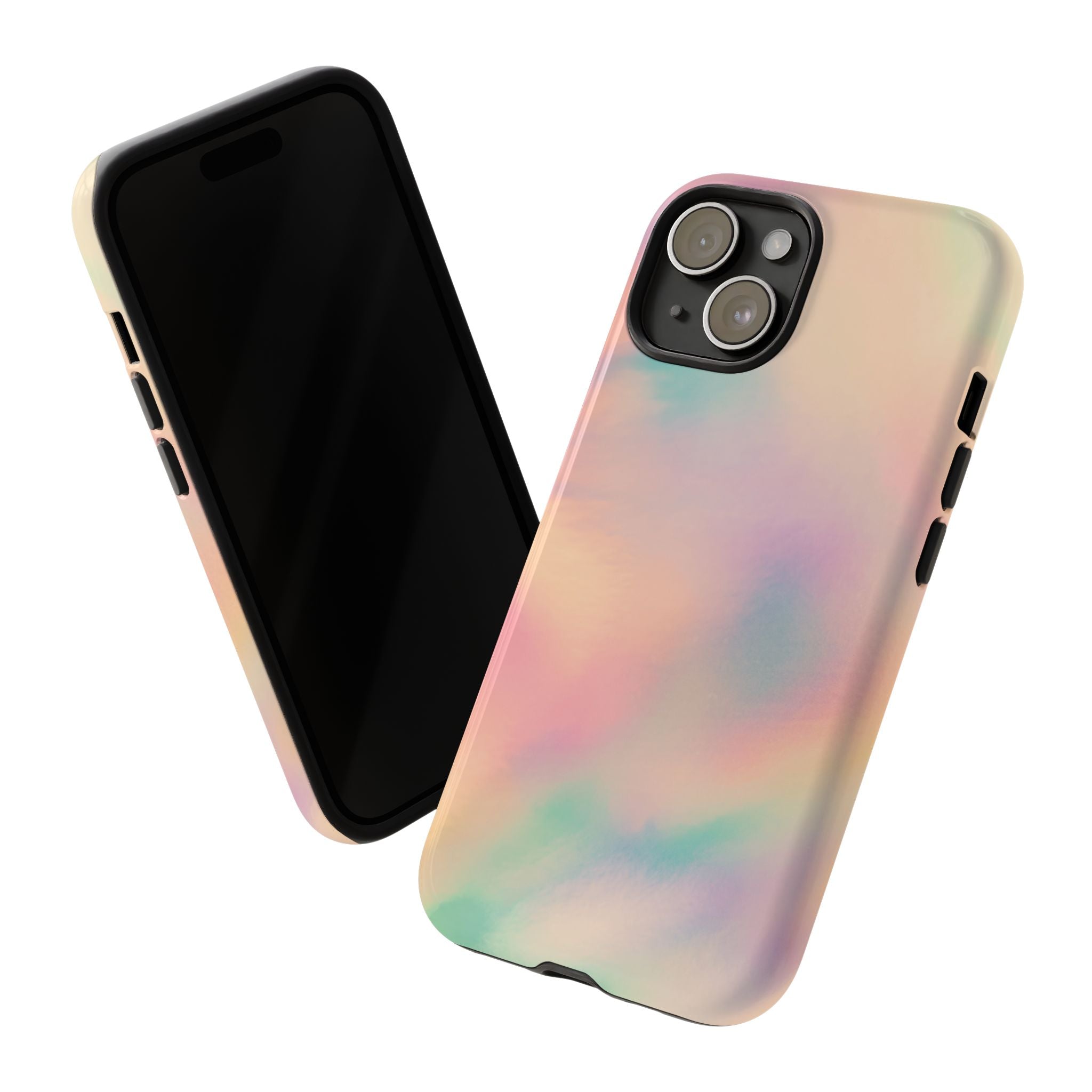 Peach Prism Aura Dreamscape Phone Case