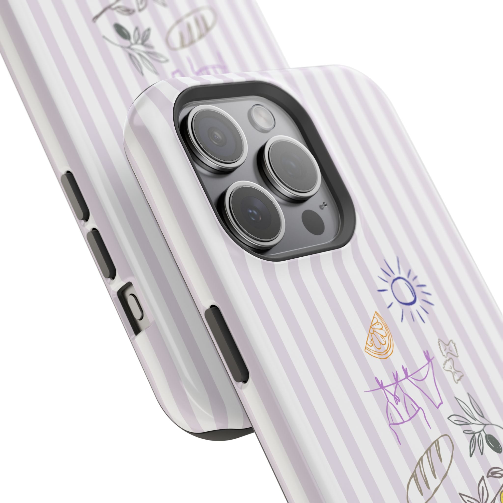 Amalfi Dreaming Petunia Phone Case