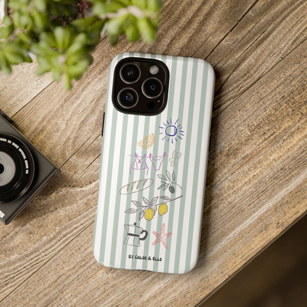 Amalfi Dreaming Olive Phone Case