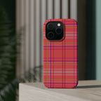 Golden Girl Plaid Magnetic Phone Case