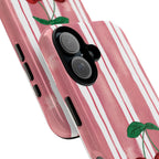 Cherry Orchard Stripes Phone Case
