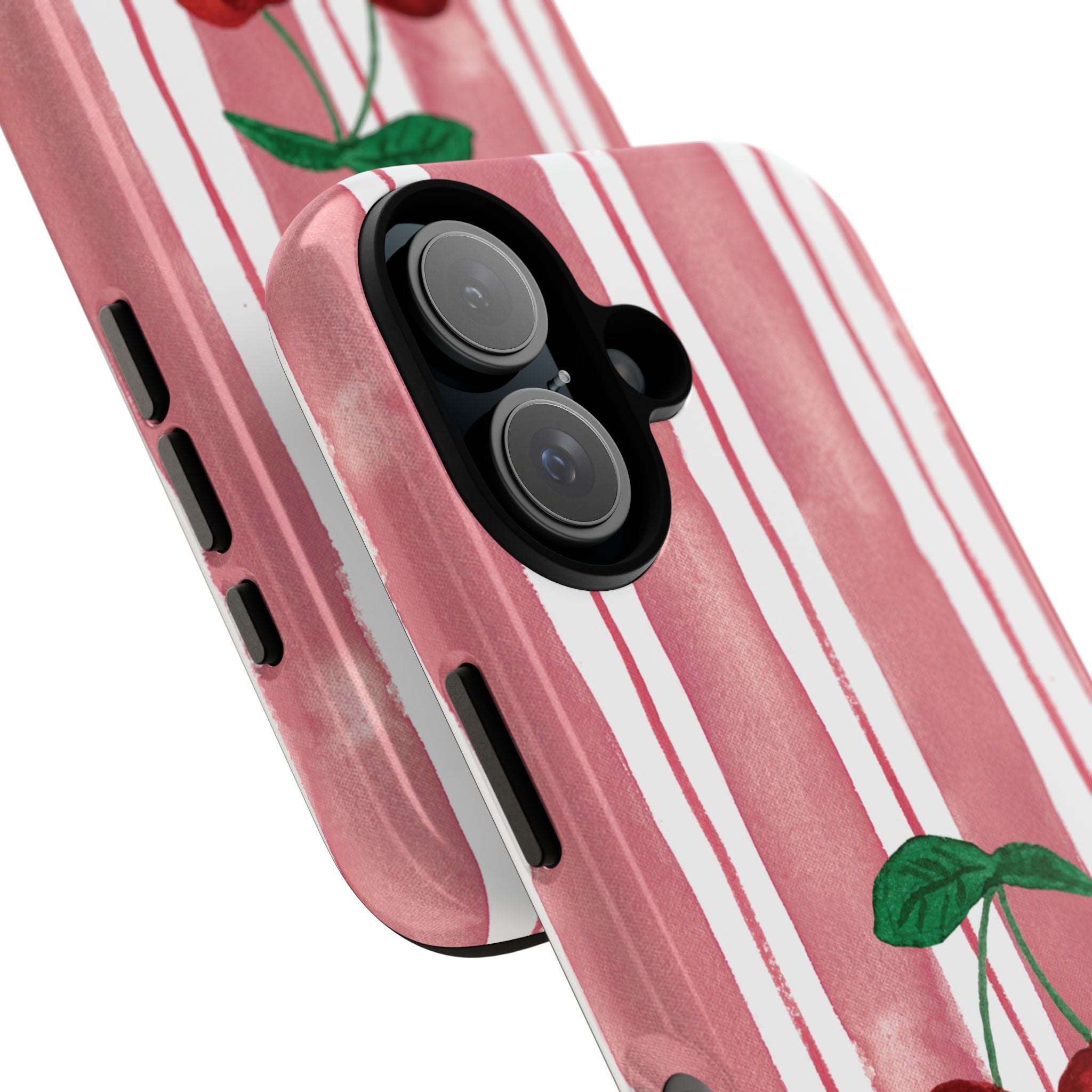 Cherry Orchard Stripes Phone Case