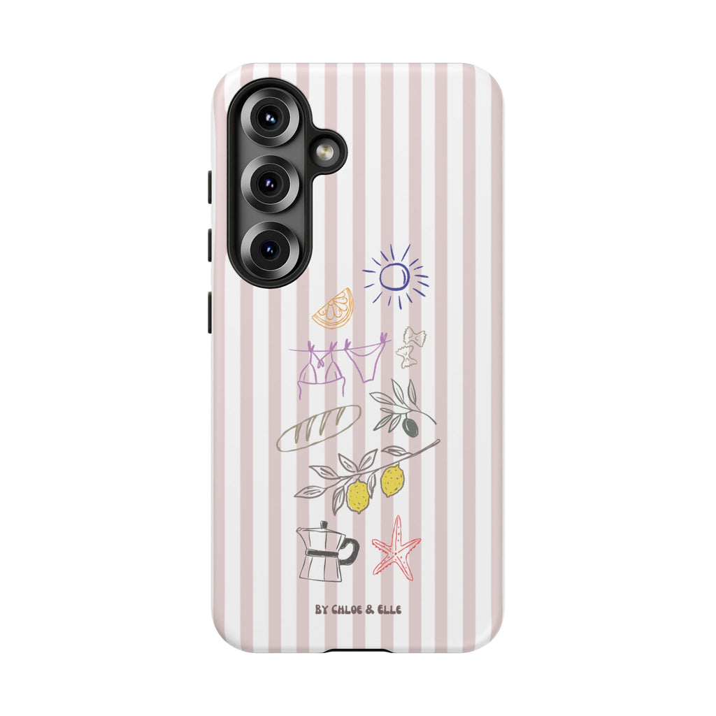 Amalfi Dreaming Rose Phone Case