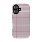 The Plaid Edit Mauve Phone Case