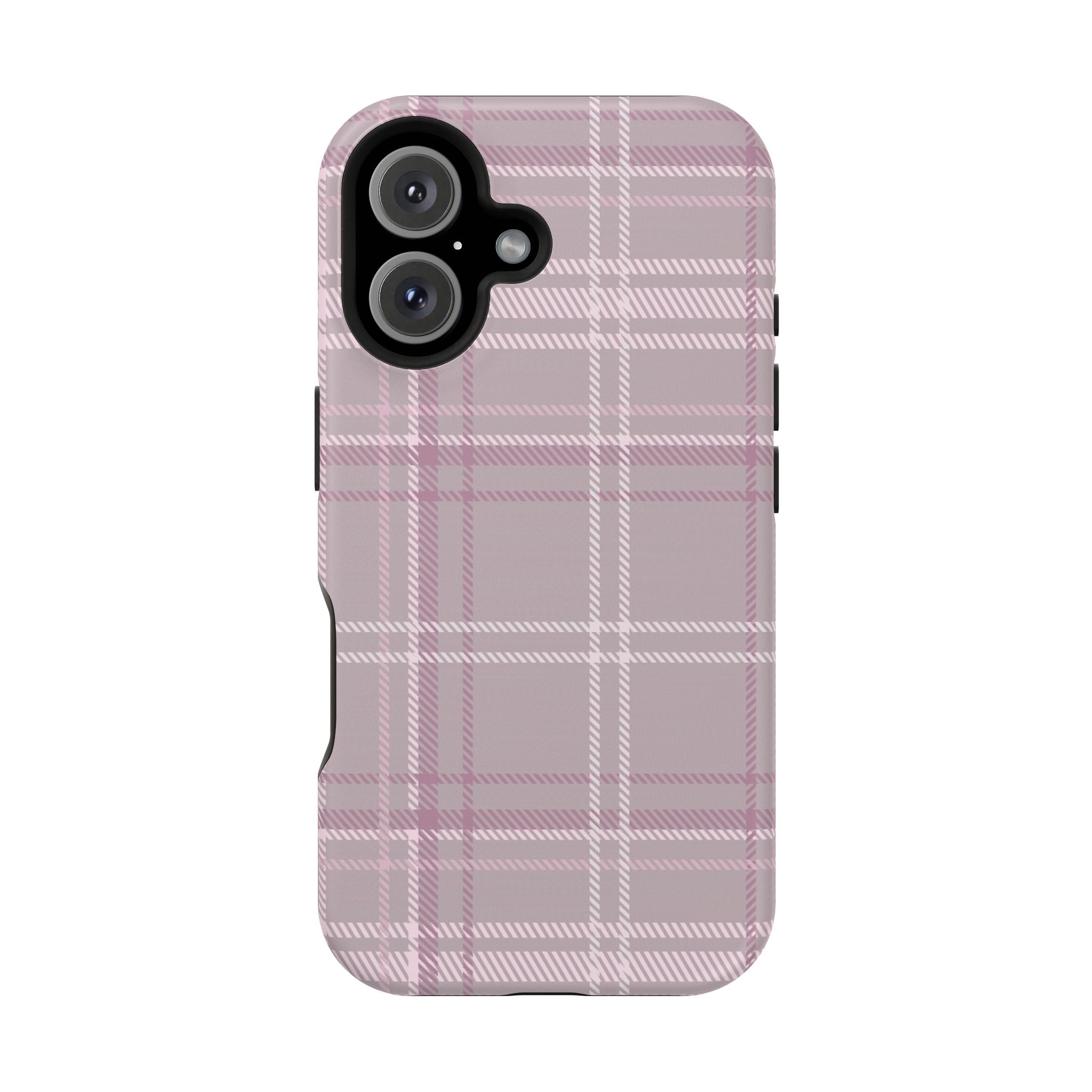 The Plaid Edit Mauve Phone Case