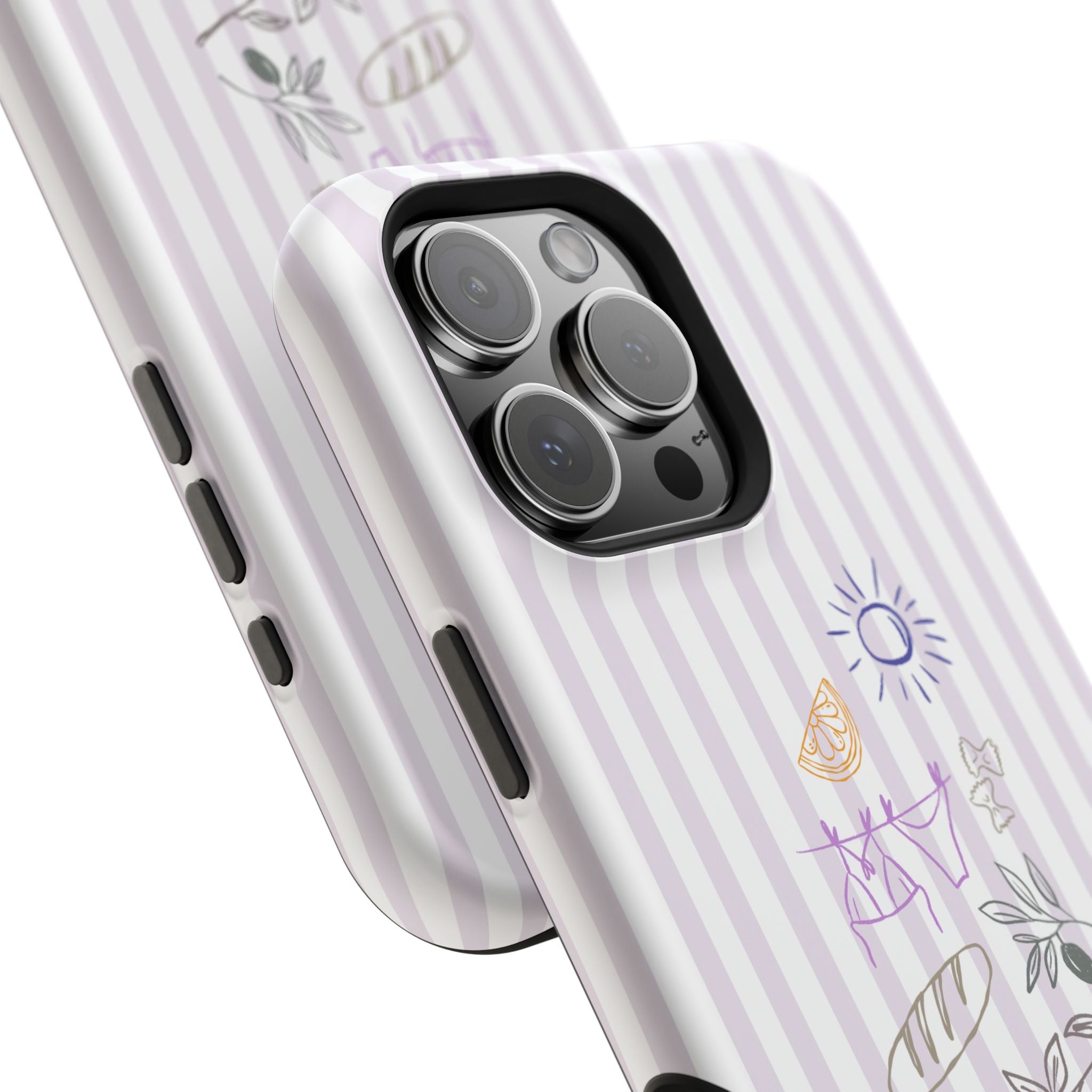 Amalfi Dreaming Petunia Phone Case