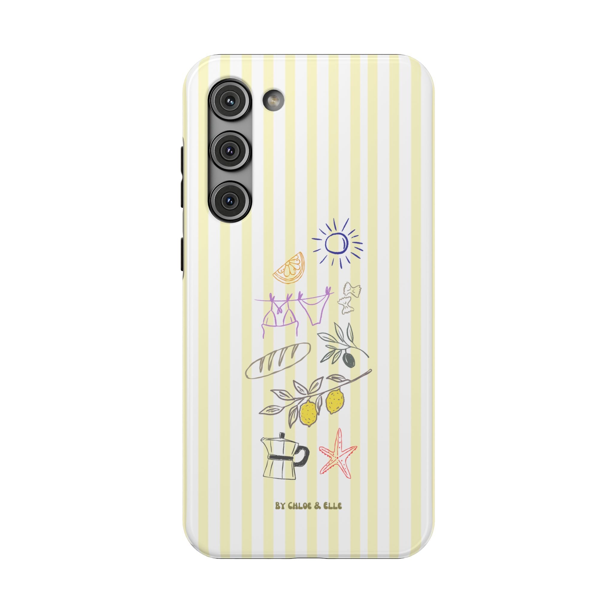 Amalfi Dreaming Lemon Phone Case