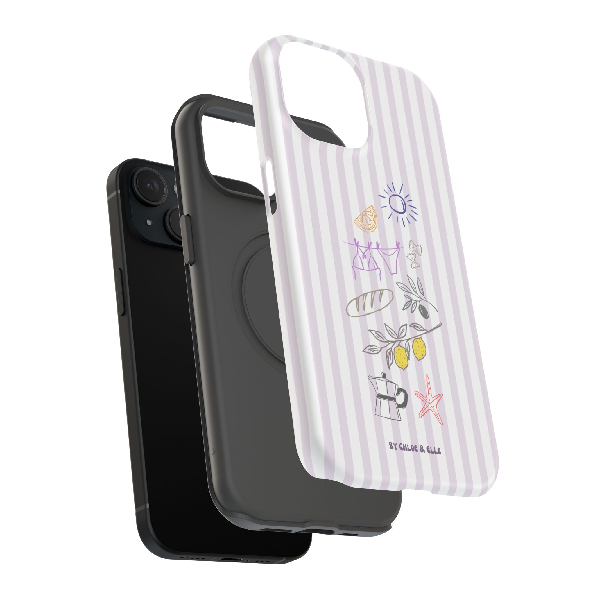 Amalfi Dreaming Petunia Phone Case