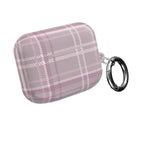 The Plaid Edit Mauve AirPod Case