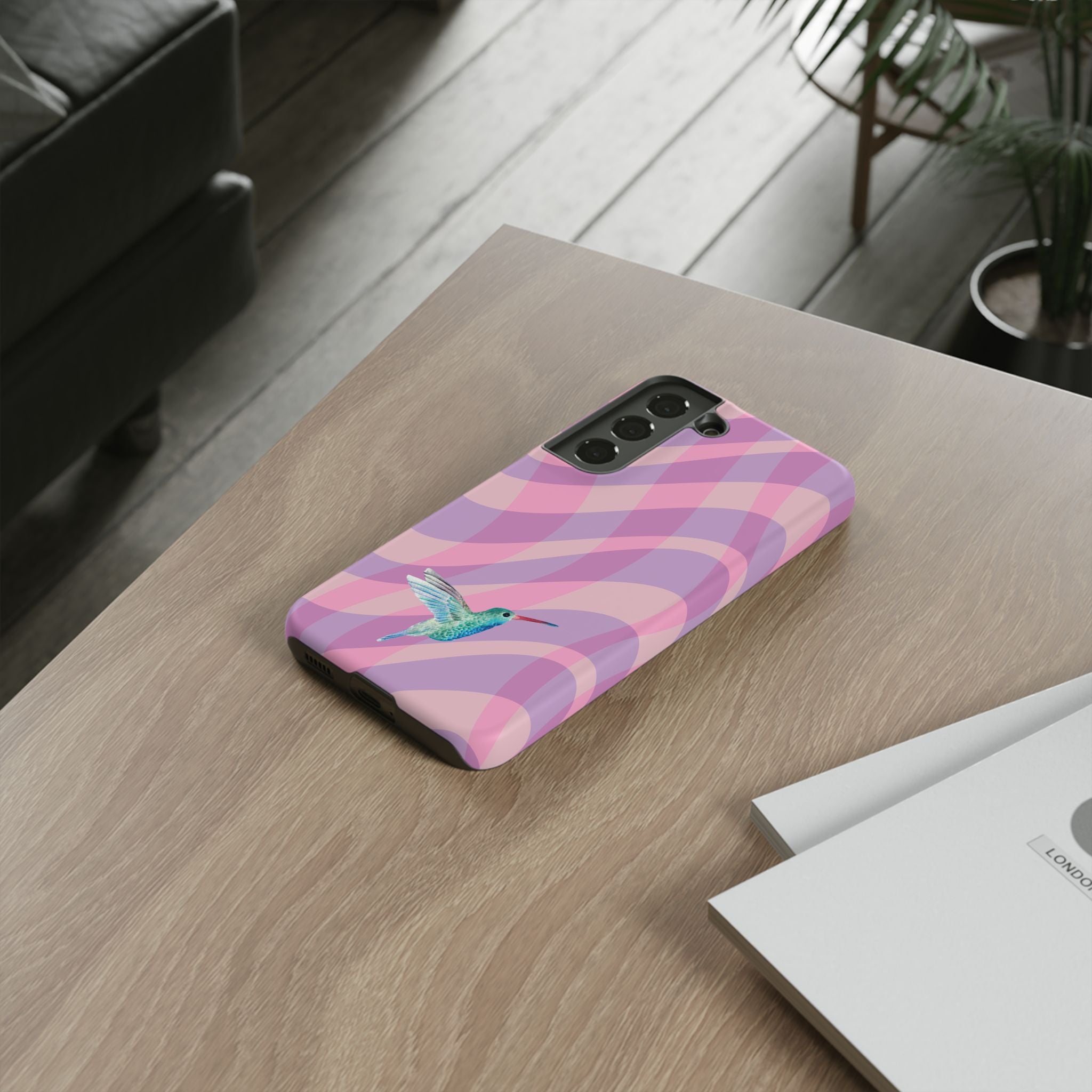 Serenity Waves Hummingbird Phone Case