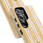 Lemon Orchard Stripes Phone Case