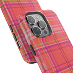 Golden Girl Plaid Magnetic Phone Case