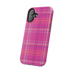 Berry Crush Plaid Magnetic Phone Case