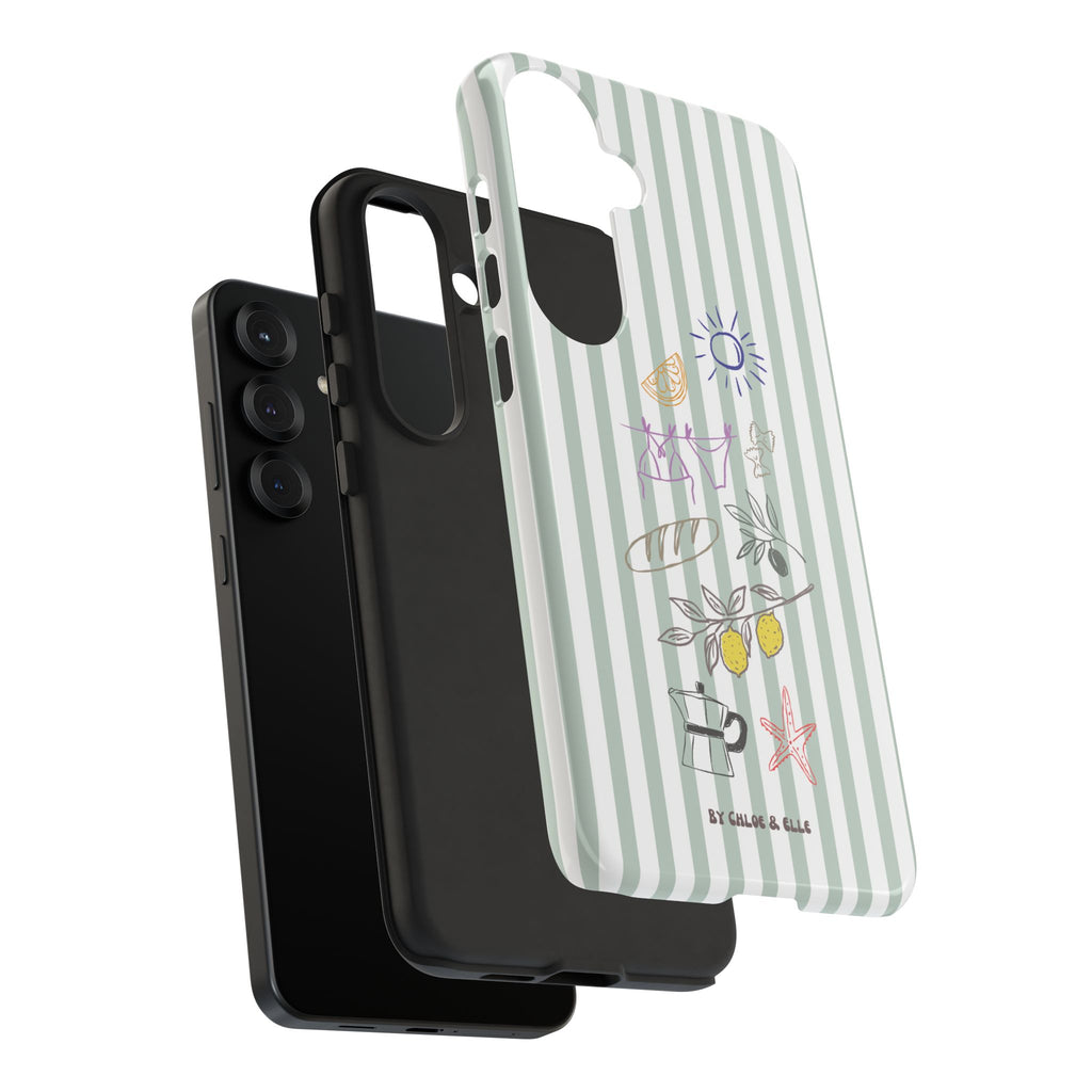 Amalfi Dreaming Olive Phone Case
