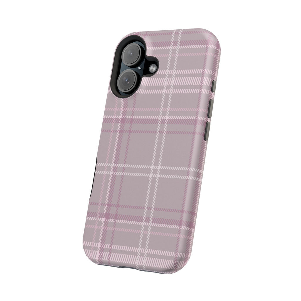 The Plaid Edit Mauve Phone Case