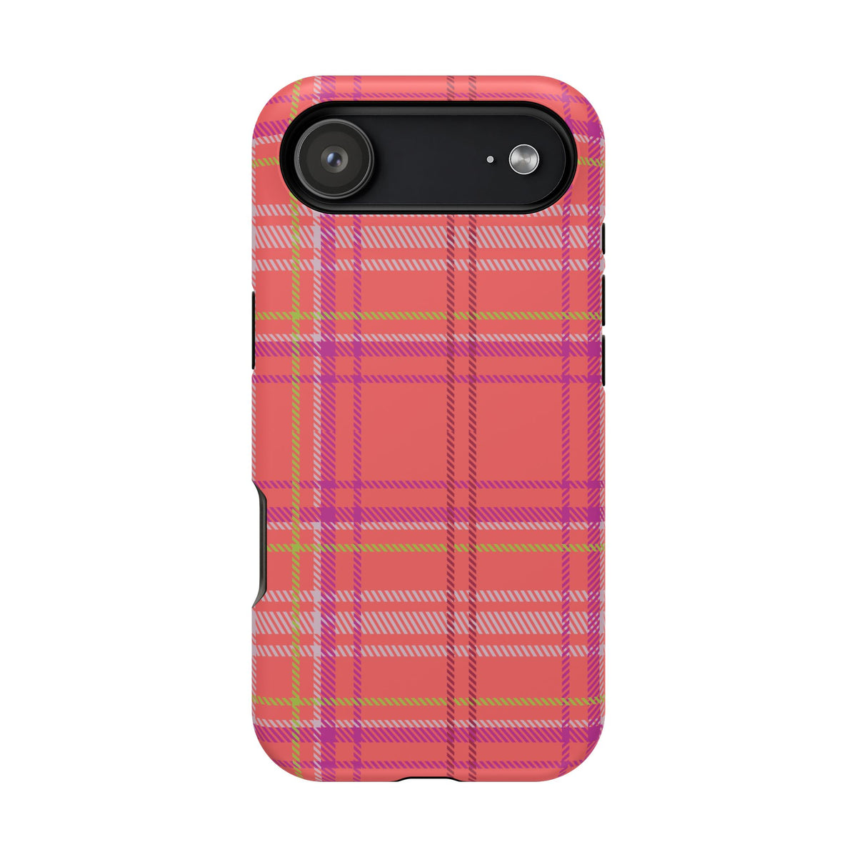 Golden Girl Plaid Magnetic Phone Case
