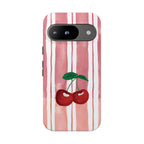 Cherry Orchard Stripes Phone Case