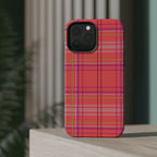Golden Girl Plaid Magnetic Phone Case