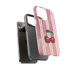 Cherry Orchard Stripes Phone Case
