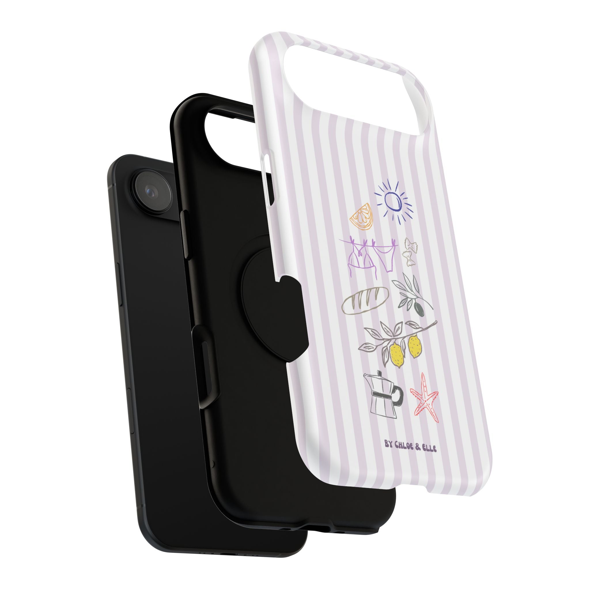 Amalfi Dreaming Petunia Phone Case