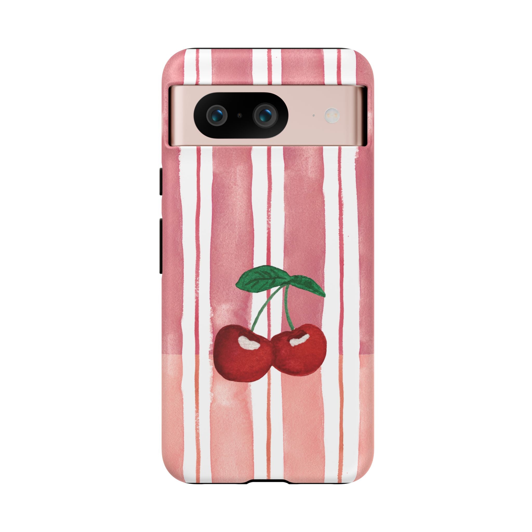 Cherry Orchard Stripes Phone Case