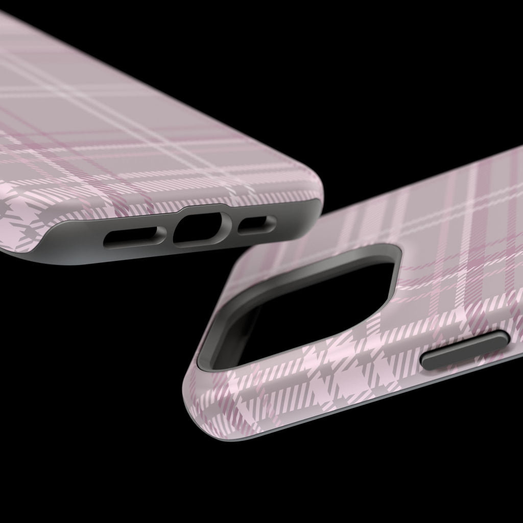 The Plaid Edit Mauve Phone Case