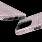 The Plaid Edit Mauve Phone Case