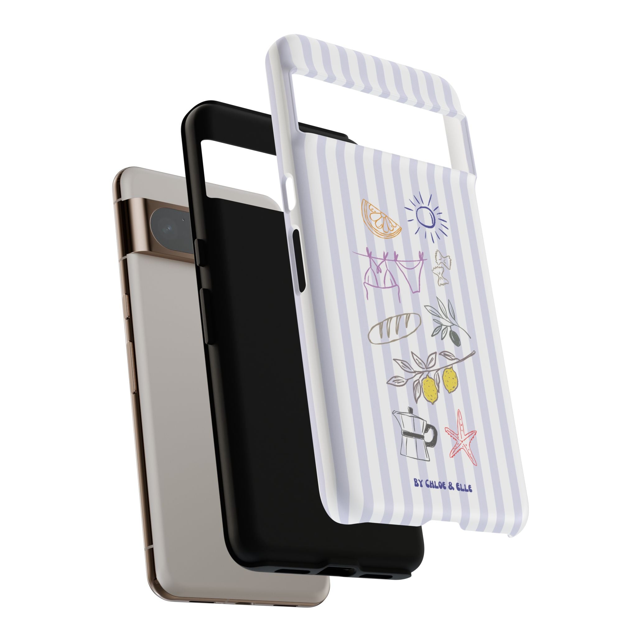 Amalfi Dreaming Blue Waters Phone Case