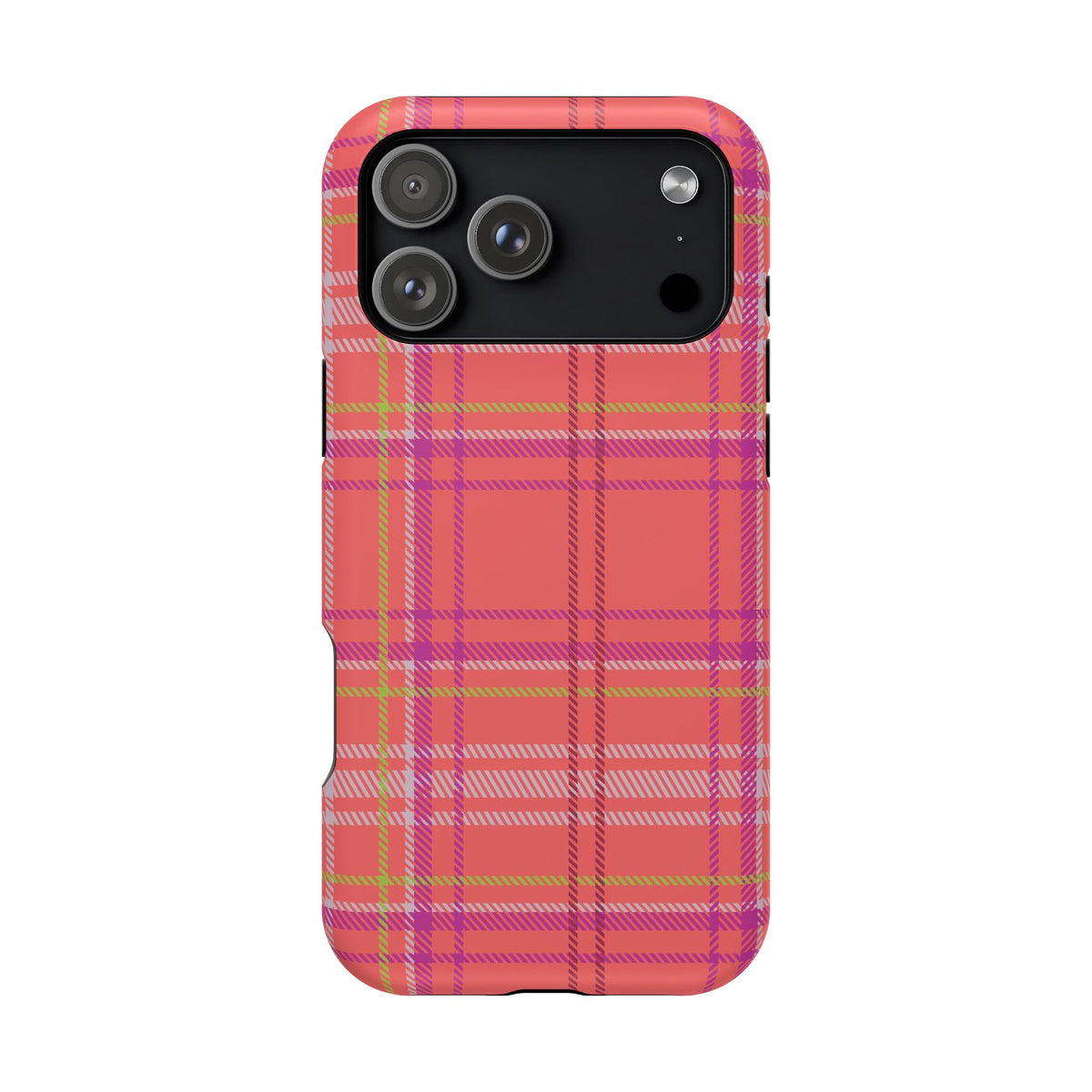 Golden Girl Plaid Magnetic Phone Case