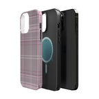 The Plaid Edit Mauve Phone Case