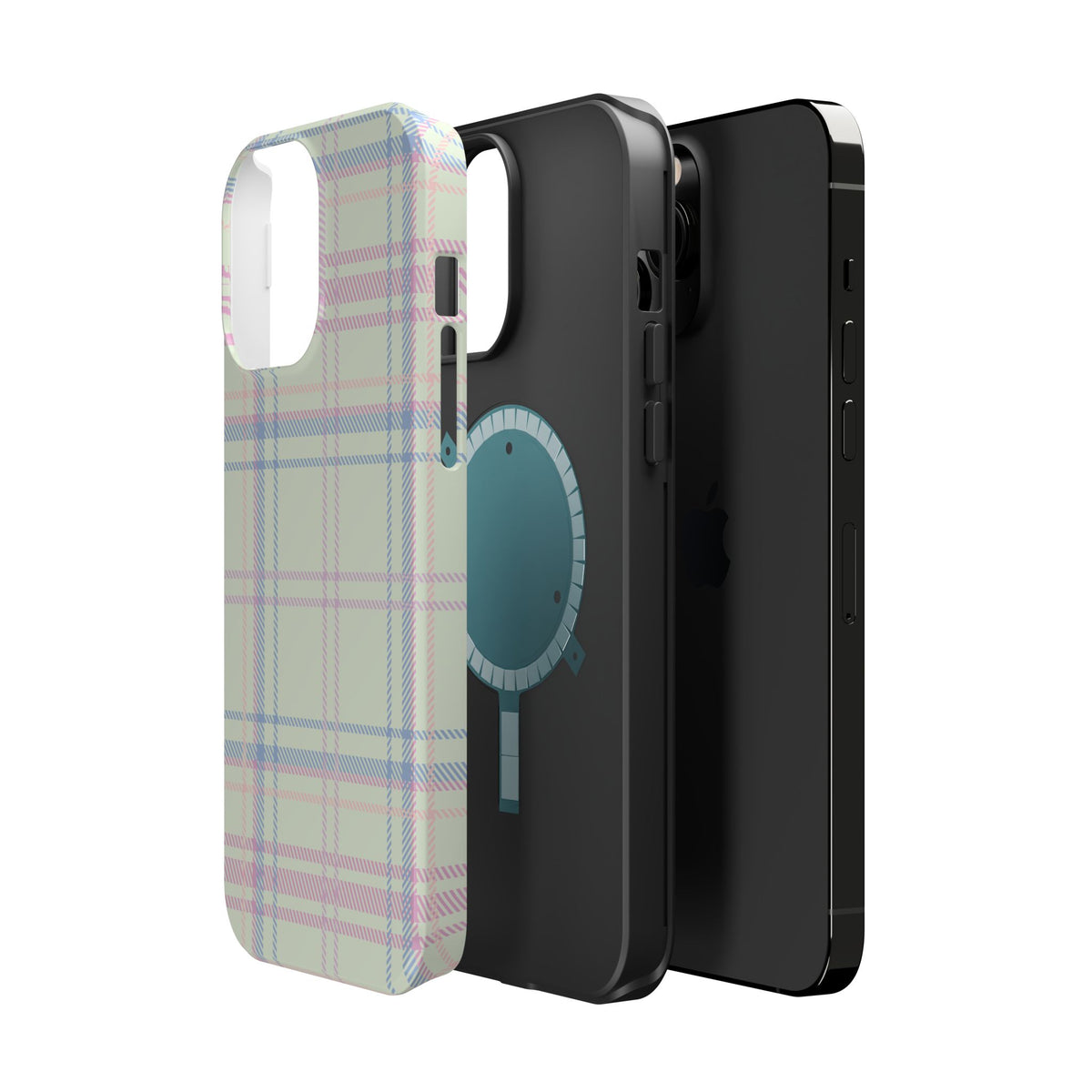 Daydream Plaid Magnetic Phone Case