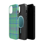 Fresh Energy Plaid Magnetic Phone Case