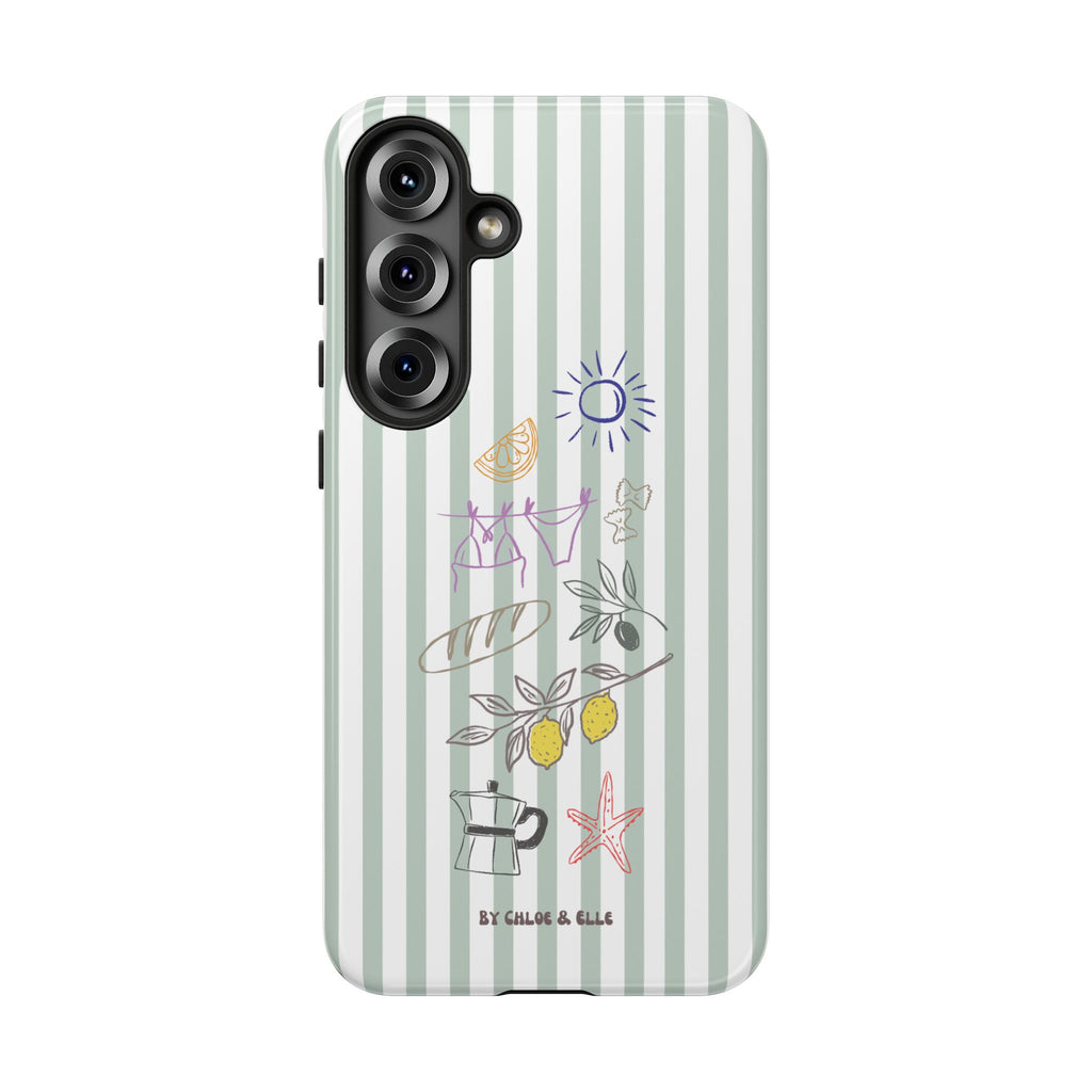 Amalfi Dreaming Olive Phone Case