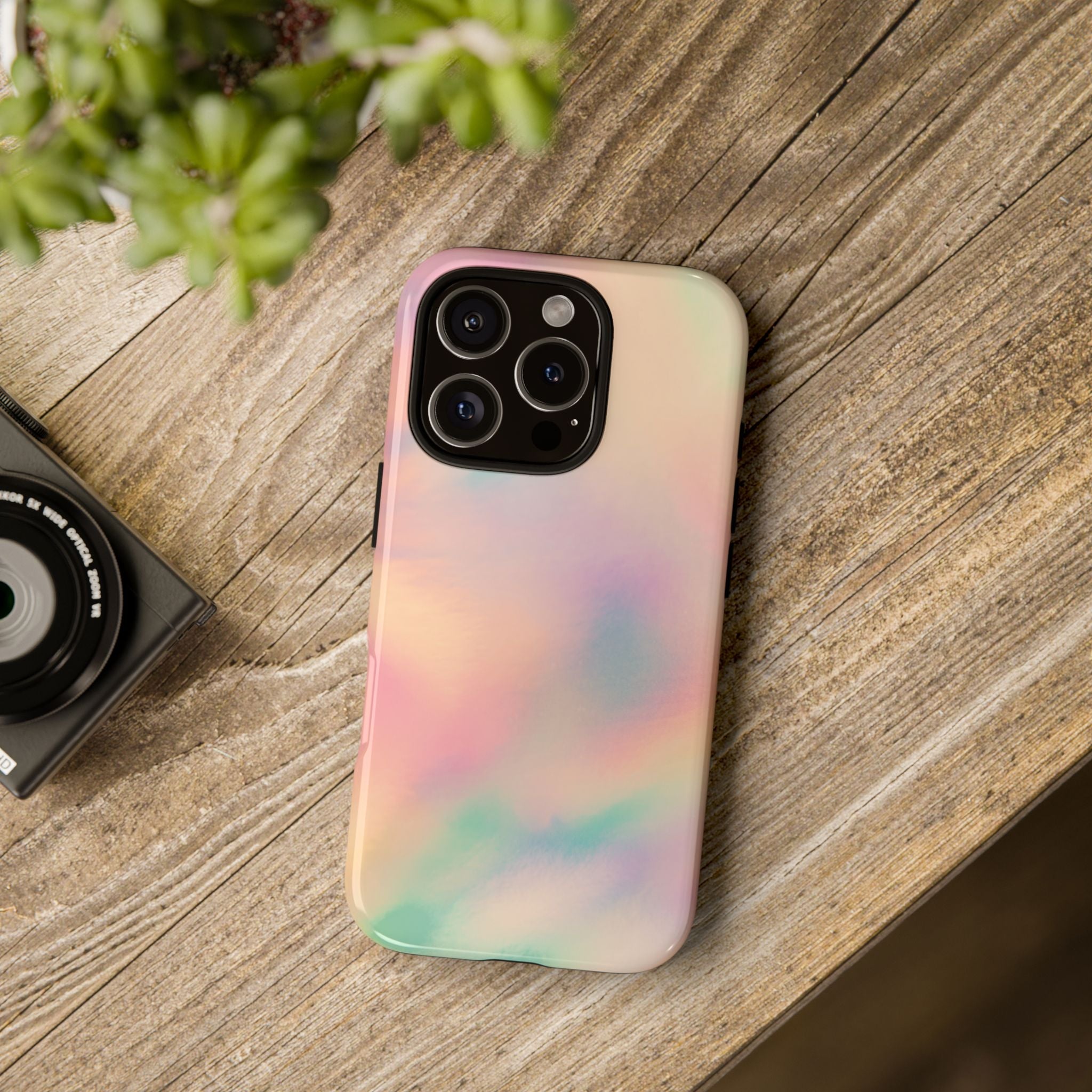 Peach Prism Aura Dreamscape Phone Case