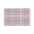 The Plaid Edit Mauve Pet Feeding Mat