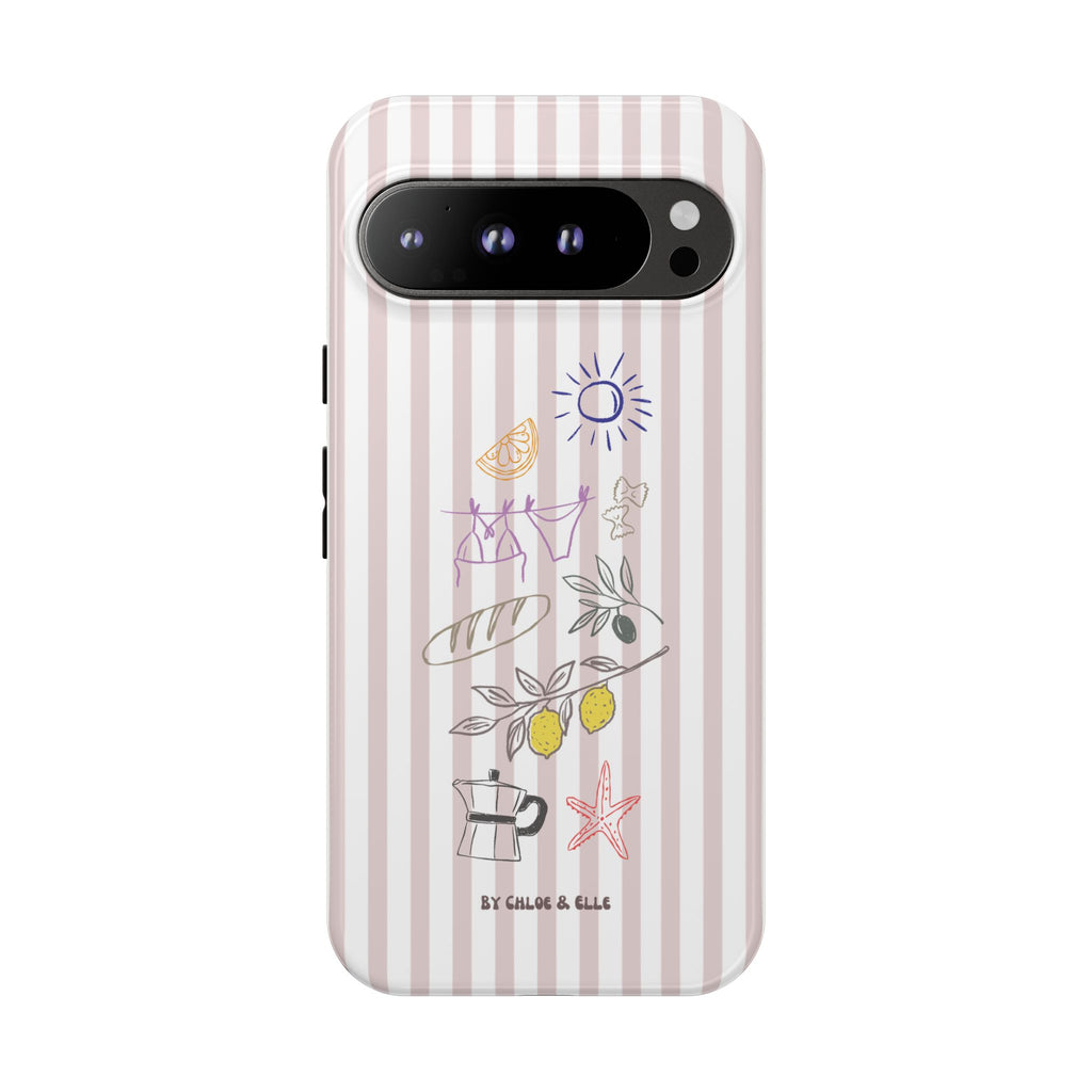 Amalfi Dreaming Rose Phone Case