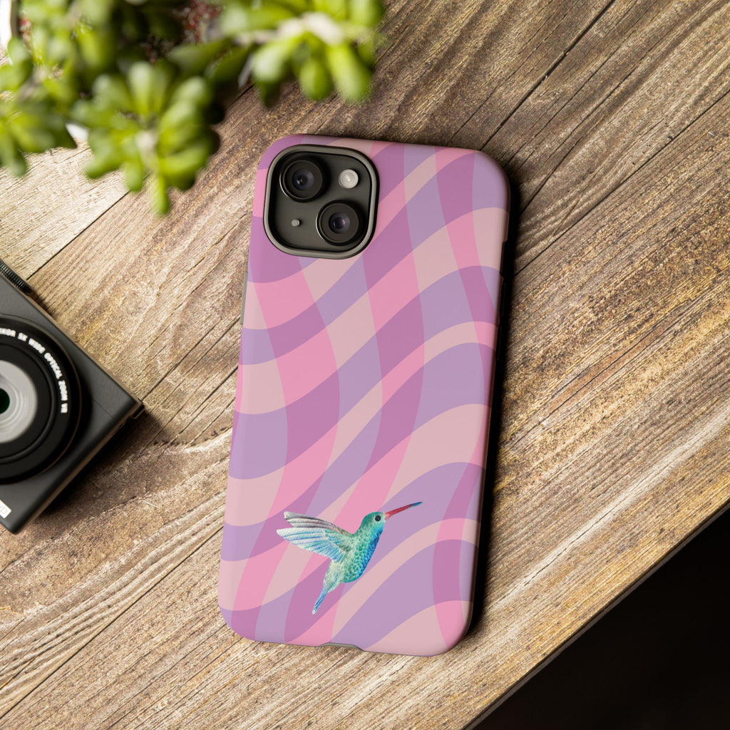 Serenity Waves Hummingbird Phone Case