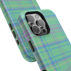 Fresh Energy Plaid Magnetic Phone Case