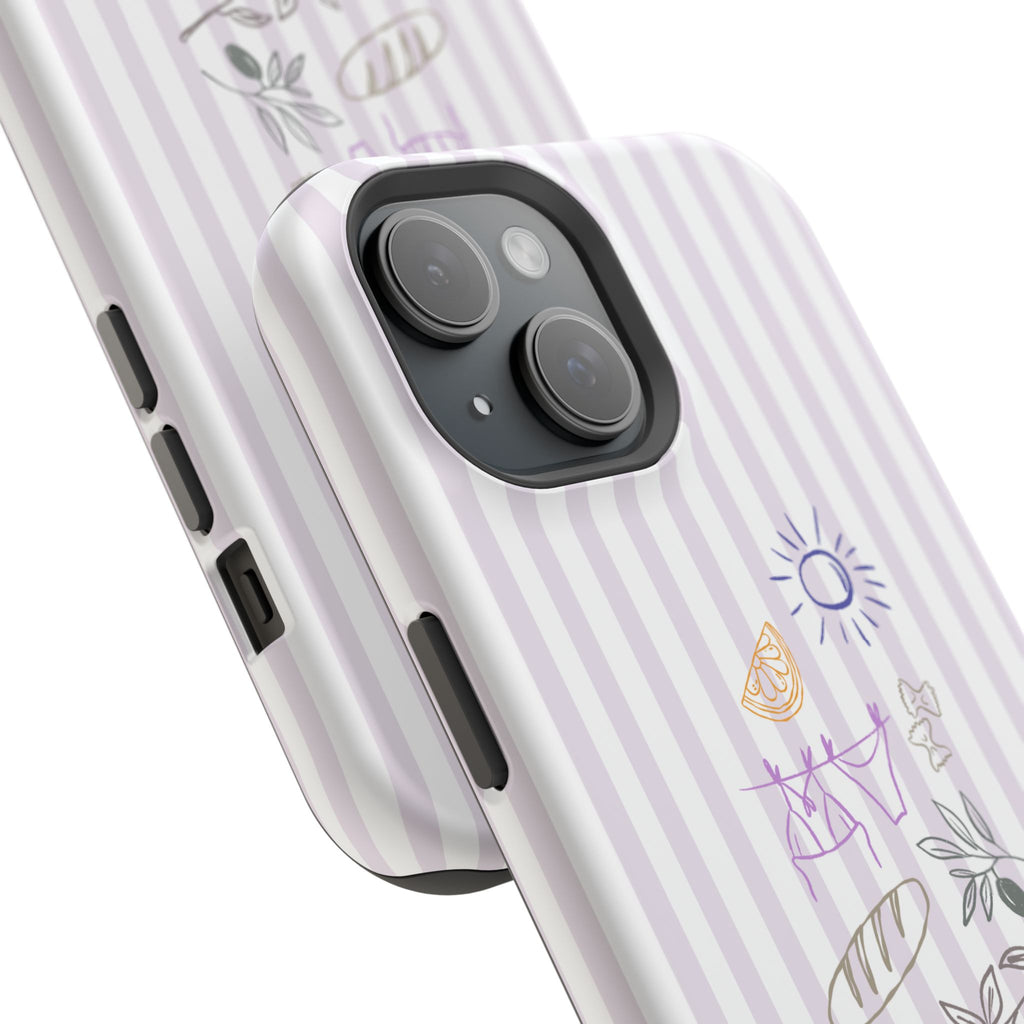 Amalfi Dreaming Petunia Phone Case
