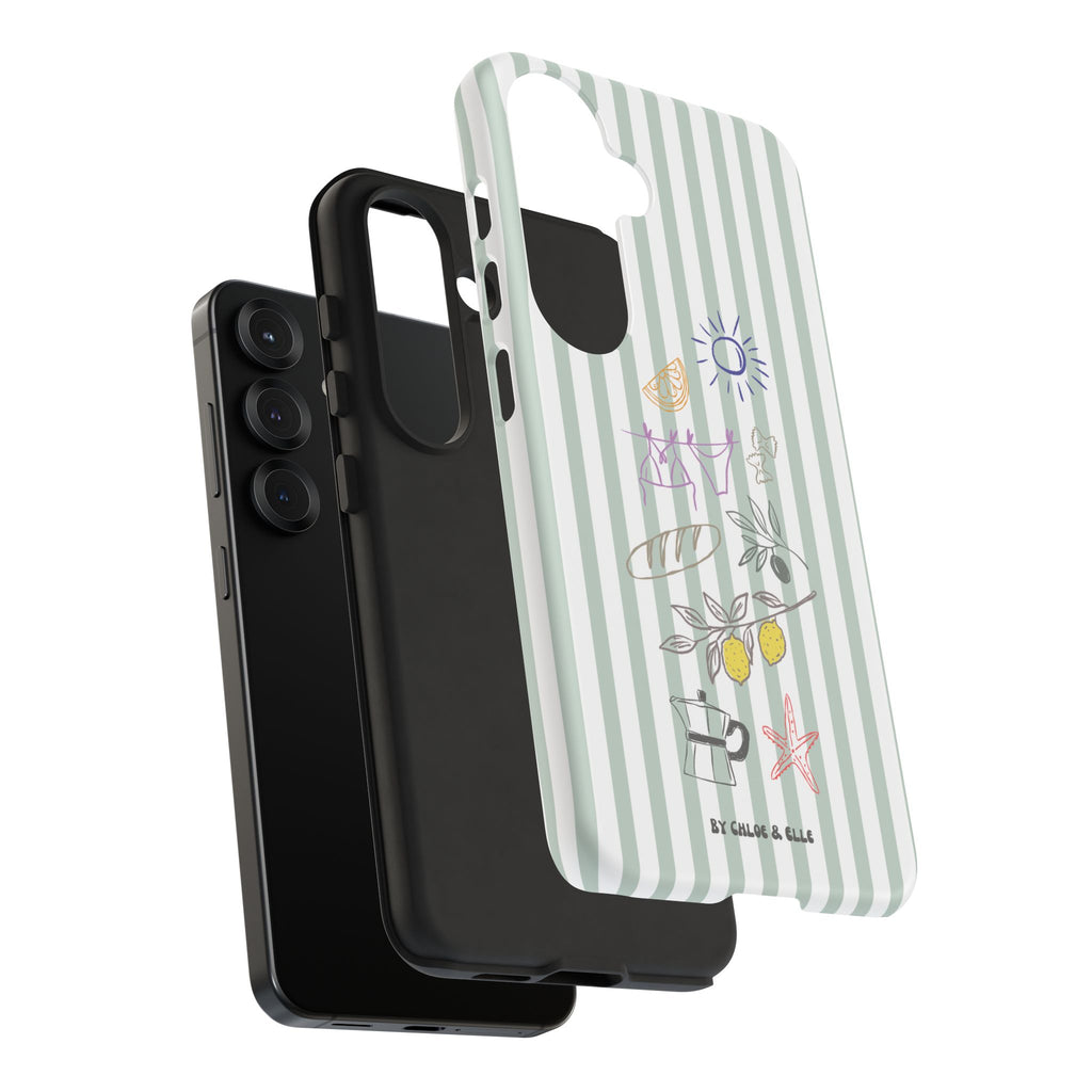 Amalfi Dreaming Olive Phone Case