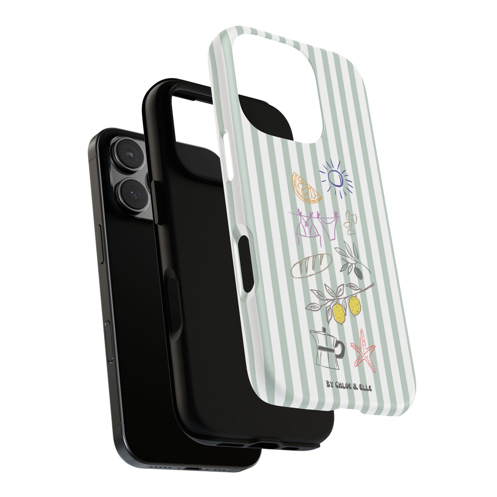 Amalfi Dreaming Olive Phone Case