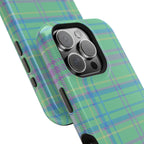 Fresh Energy Plaid Magnetic Phone Case