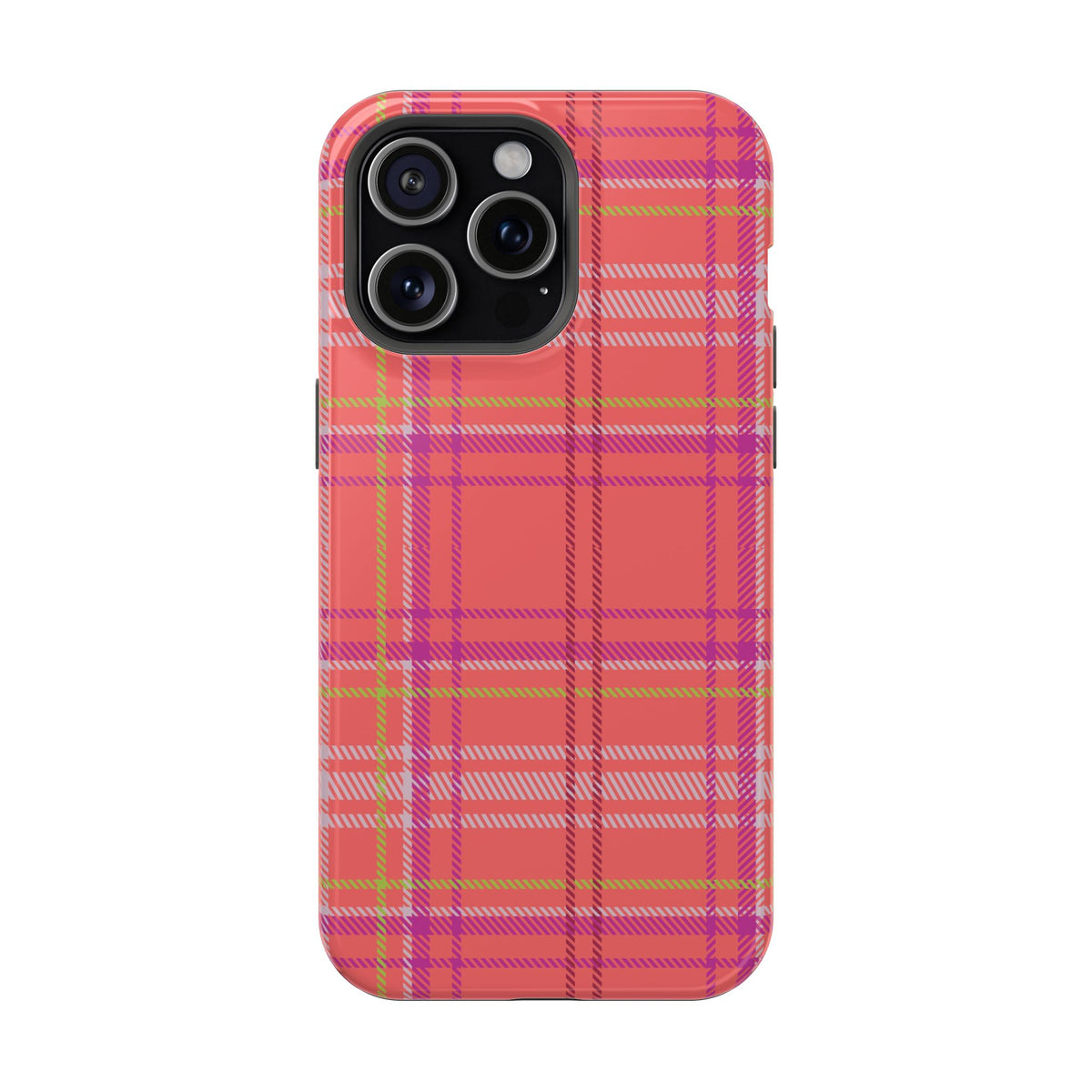 Golden Girl Plaid Magnetic Phone Case