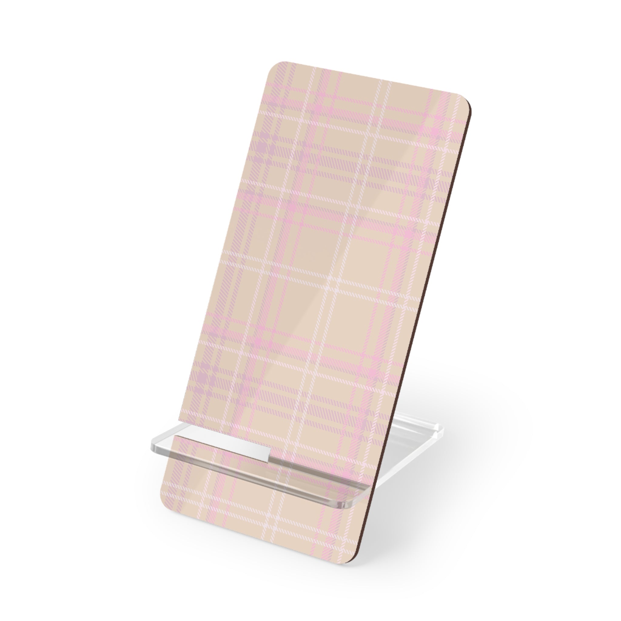 The Plaid Edit Cashmere Display Stand